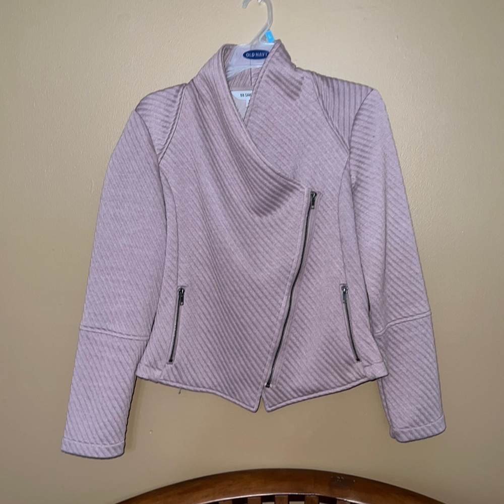 BB Dakota Purple Zip Up Jacket